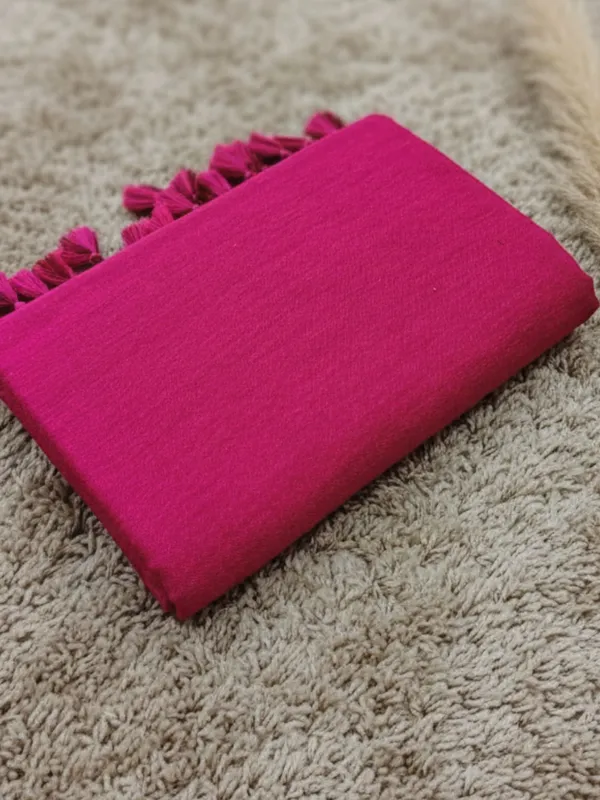 Nirmal_Pure_Khadi_Cotton_Handloom_Saree_Dark_Pink