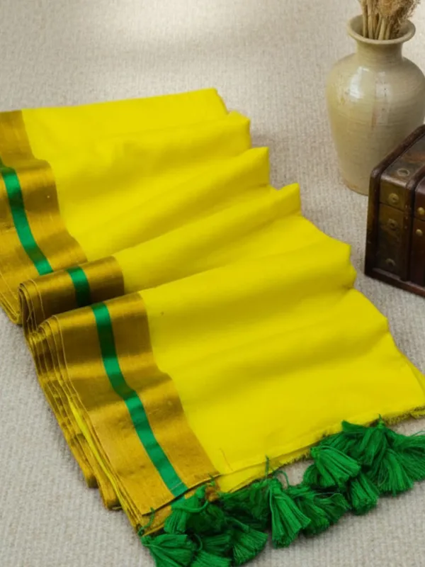 Baadal_Baani_Pure_Mul_Cotton_Green_Handloom_Saree
