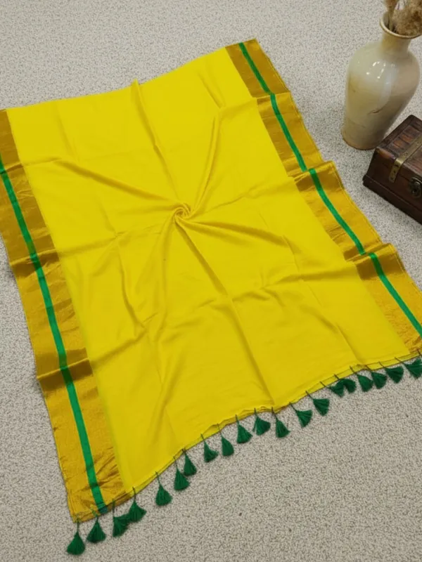 Baadal_Baani_Pure_Mul_Cotton_Green_Handloom_Saree