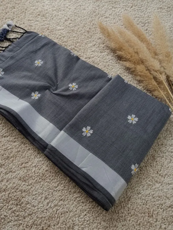 Nakshi_Pure_Khadi_Cotton_Handloom_Saree_Gray
