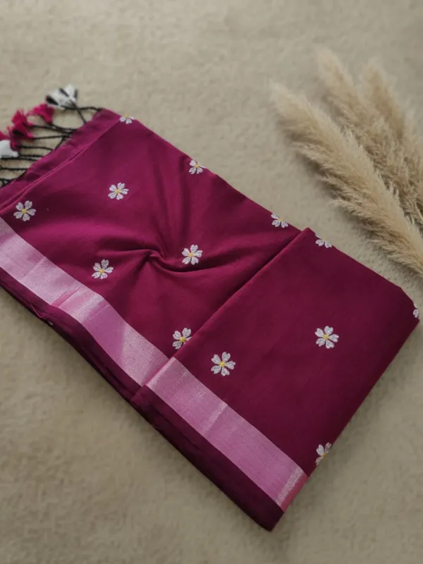 Nakshi_Pure_Khadi_Cotton_Handloom_Saree_Berry_Pink