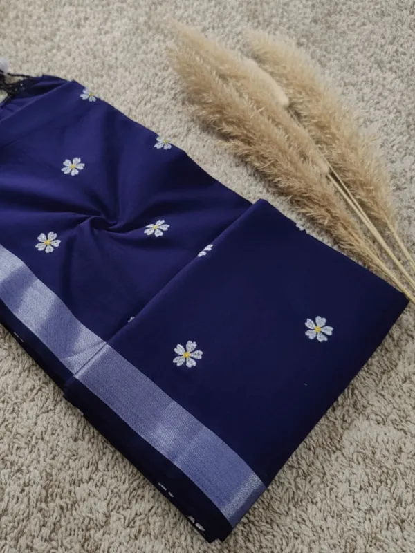 Nakshi_Pure_Khadi_Cotton_Handloom_Saree_Dark_Blue
