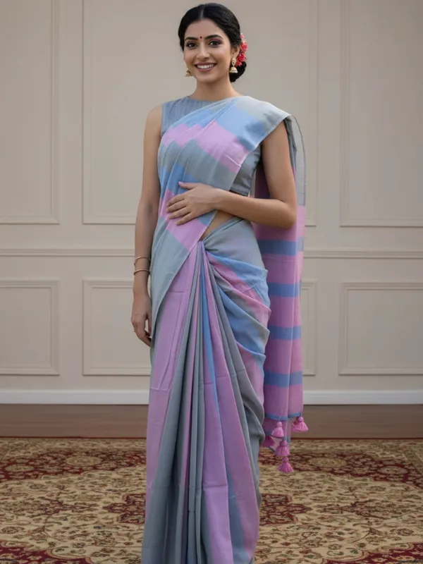Nirmal_Pure_Khadi_Cotton_Handloom_Elegant_Saree