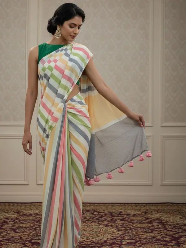 Nirmal_Pure_Khadi_Cotton_Handloom_Refined_Saree