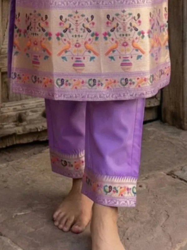Shan-e-Banaras_Brocade_Silk_Suit_Lavendar