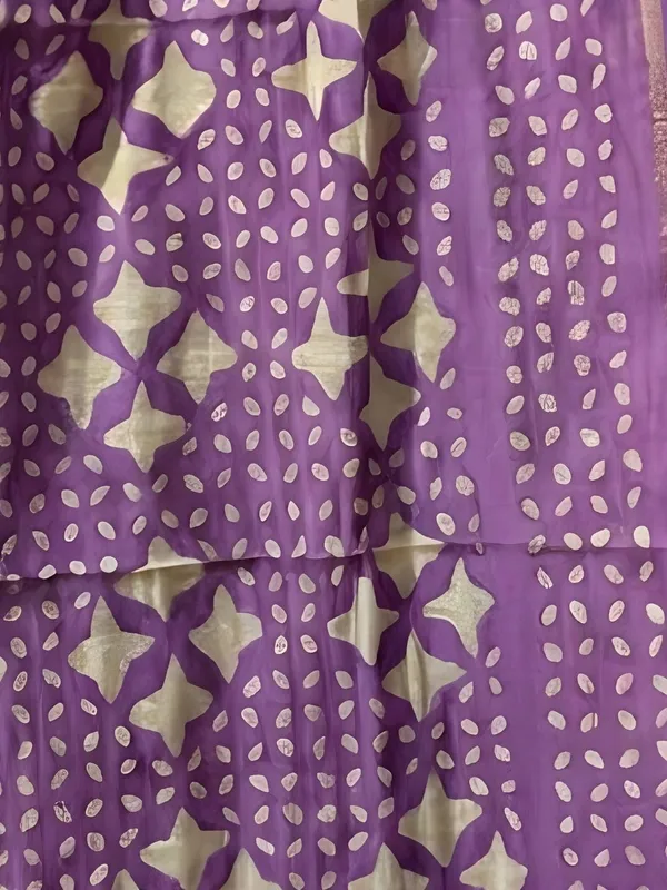Roop_Baani_Pure_Chanderi_Silk_Applique_Saree_Purple