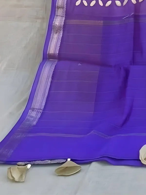 Roop_Baani_Pure_Chanderi_Silk_Applique_Saree_Calm_Blue