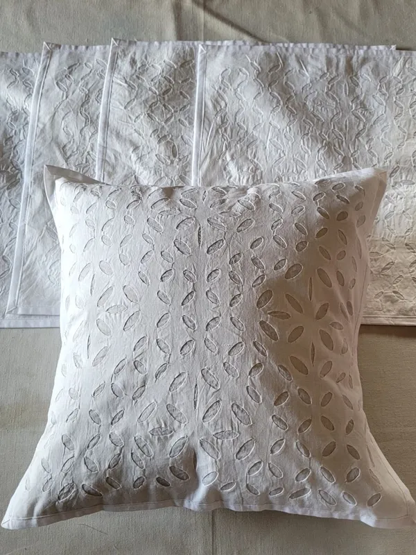 Khamma_Ghani_Applique_Cushion_Cover_(Set_of_5)_Calm_White