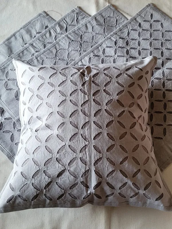 Khamma_Ghani_Gray_Applique_Cushion_Cover_(Set_of_5)