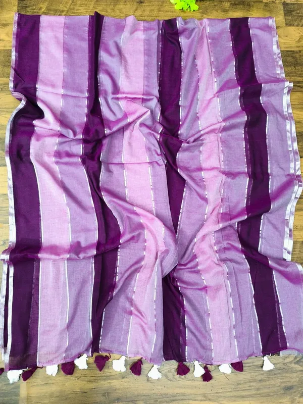 Hawa_Hawai_Pure_Handloom_Mul_Cotton_Saree_Purple