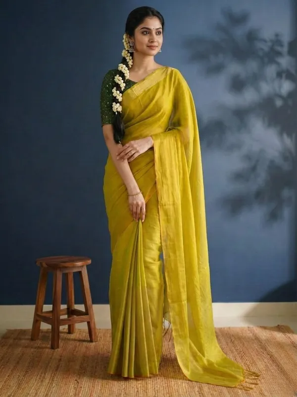 Aabha_Roop_Handloom_Pure_Tissue_Cotton_Saree_Golden_Yellow