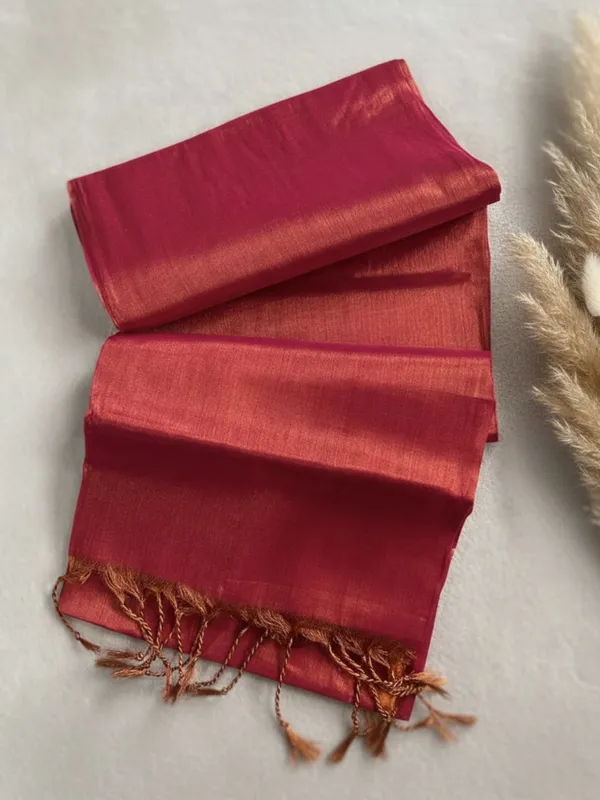 Aabha_Roop_Handloom_Pure_Tissue_Cotton_Saree_Rust
