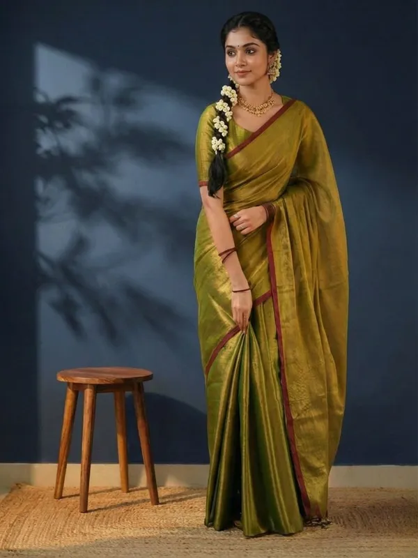 Aabha_Roop_Handloom_Pure_Tissue_Cotton_Saree_Sage_Green