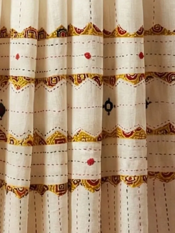 Kosha_Saaz_Pure_Mul_Cotton_Applique_Dupatta_Cream
