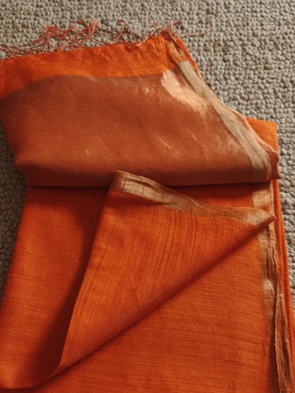Virasaa_Roop_Silkmark_Handloom_Saree_Bright_Orange