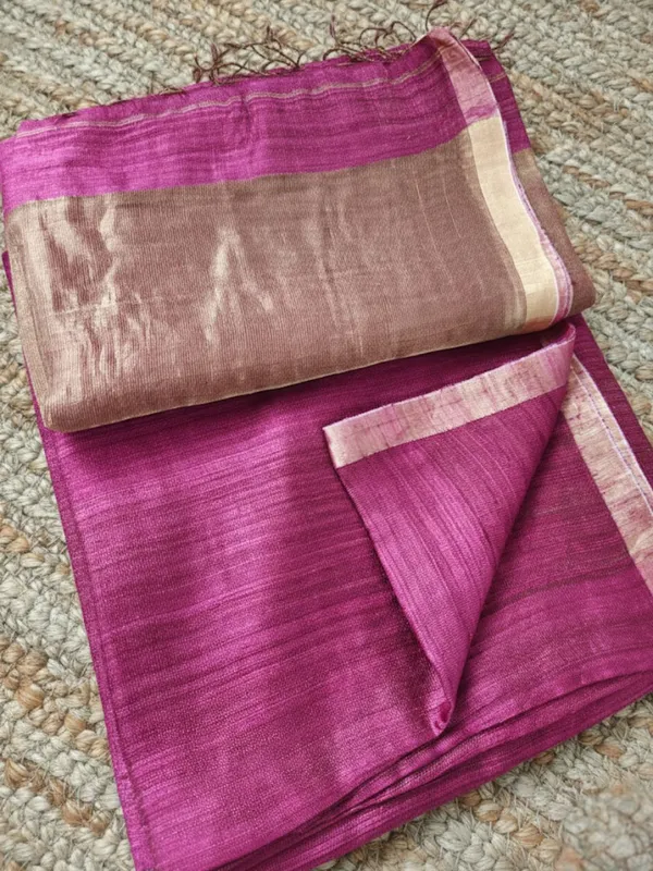 Virasaa_Roop_Silkmark_Handloom_Saree_Dark_Pink