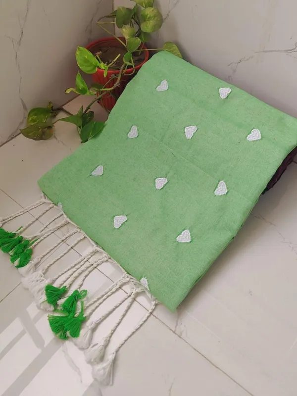 Nakshi_Handloom_Pure_Khadi_Cotton_Saree_Green