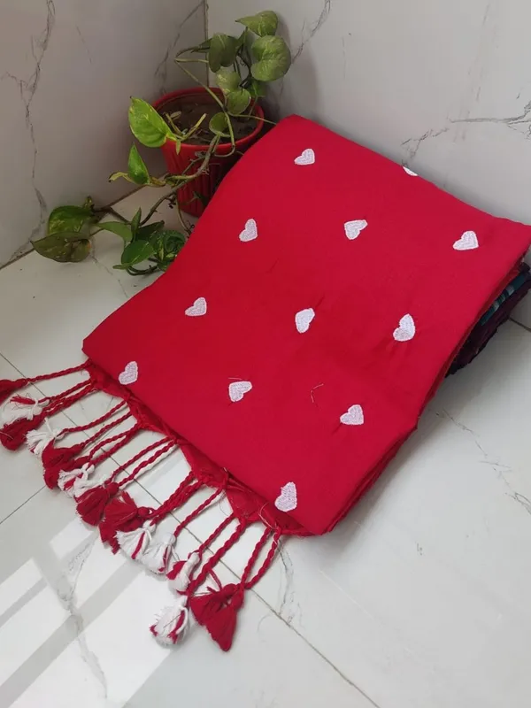 Nakshi_Handloom_Pure_Khadi_Cotton_Saree_Red