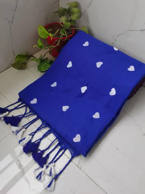 Nakshi_Handloom_Pure_Khadi_Cotton_Saree_Dark_Blue