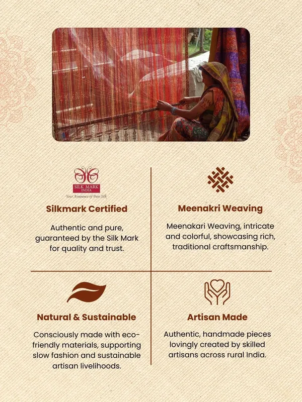 Karigari_Noor_Silkmark_Tussar_Meenakari_Saree_Dark_Blue