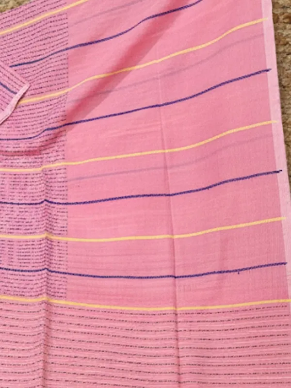 Samanvaya_Embroidery_Handloom_Pure_Cotton_Saree_Candy_Pink