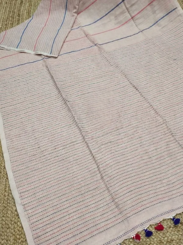Samanvaya_Embroidery_Handloom_Pure_Cotton_Saree_Beige