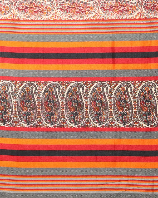 Red_Paisley_Kashmiri_Silk_Saree,_Striped_Border_|_Taal