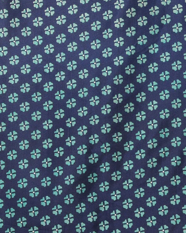 Cream_&_Navy_Figurative_Printed_Kashmiri_Silk_Saree_|_Manzar