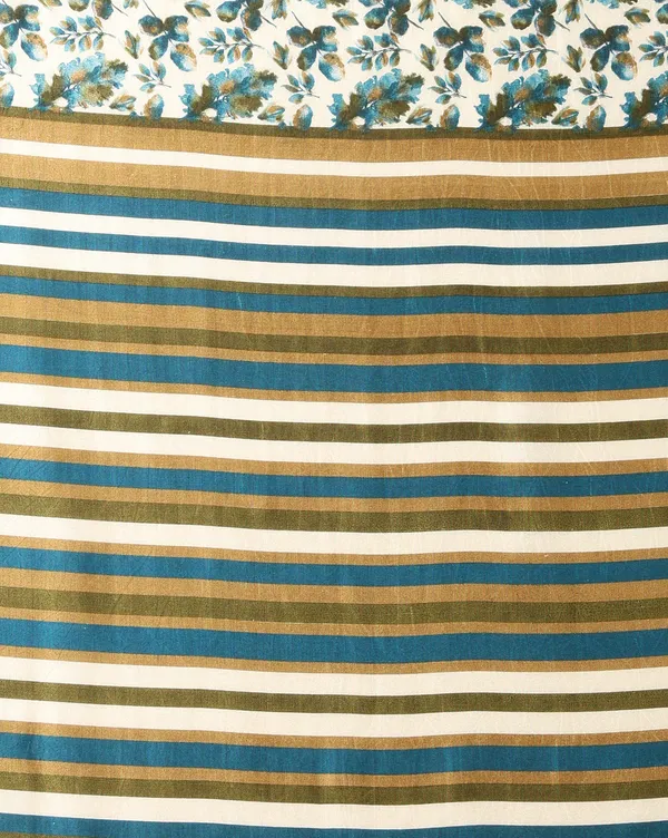 Off_White_&_Teal_Striped-Pallu_Kashmiri_Silk_Printed_Saree_|_Patjhad