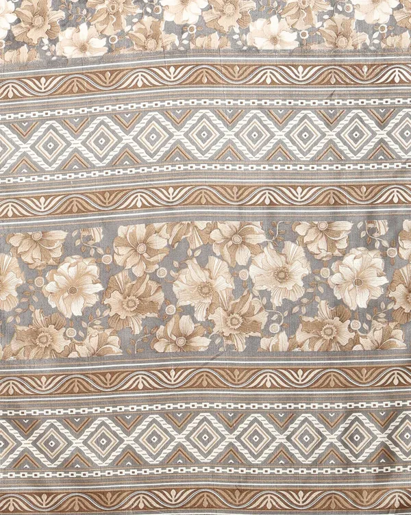 Taupe_Floral_Kashmiri_Silk_Saree,_Panelled_Pallu_|_Kyaari