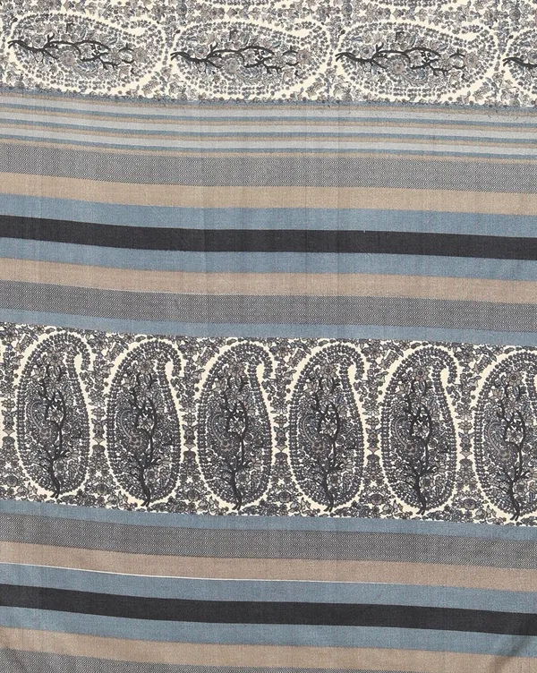 Grey_Paisley_Kashmiri_Silk_Saree,_Striped_Pallu_|_Taal