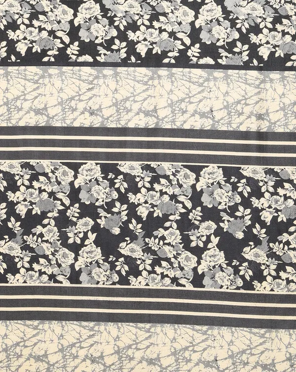 Black_&_Beige_Floral_Kashmiri_Silk_Printed_Saree_|_Kyaari