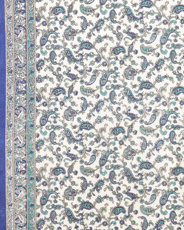 White_&_Blue_Paisley_Kashmiri_Silk_Printed_Saree_|_Manzil