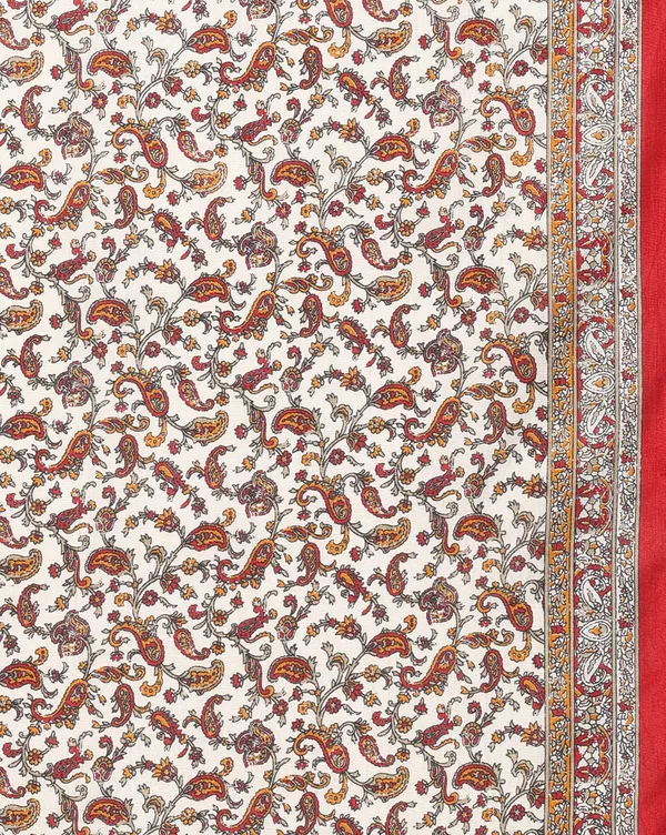 White_&_Red_Paisley_Kashmiri_Silk_Saree_|_Taal
