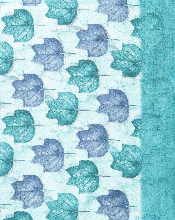 Blue_Scalloped-Pallu_Kashmiri_Silk_Printed_Saree_|_Patjhad