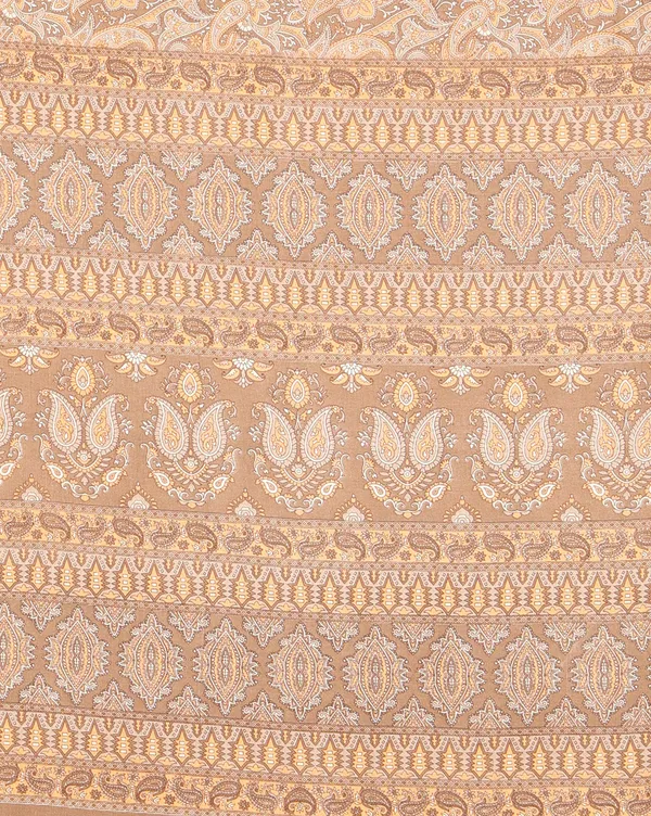 Tan_&_Brown_Paisley_Kashmiri_Silk_Printed_Saree_|_Manzil