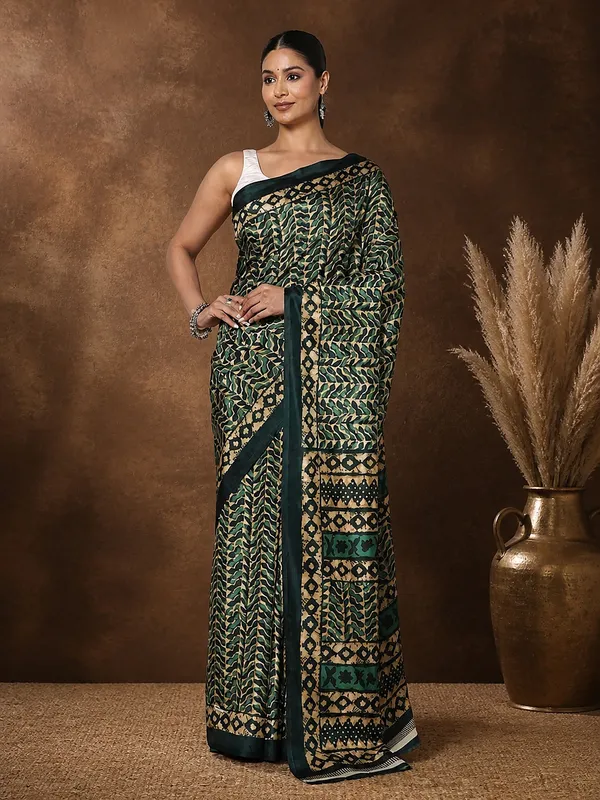 Green_&_Gold_Geometric_Kashmiri_Silk_Saree_|_Taal