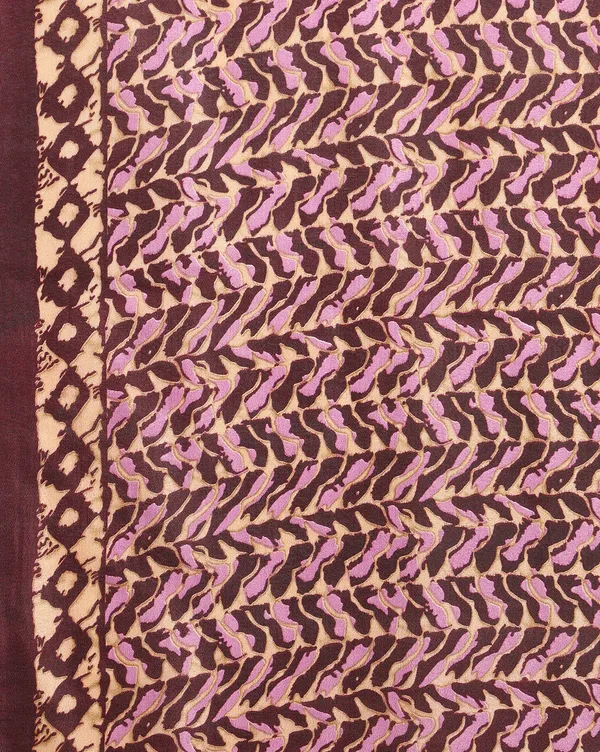 Brown_&_Tan_Abstract_Kashmiri_Silk_Saree_|_Taal