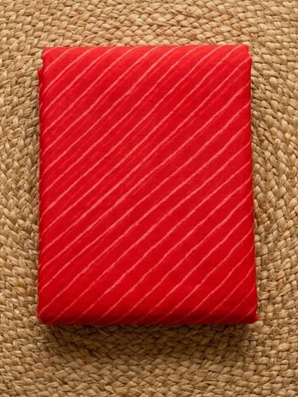 Dye_&_Drape_Kota_Doria_Lehariya_Bandhej_Saree_Bright_Red