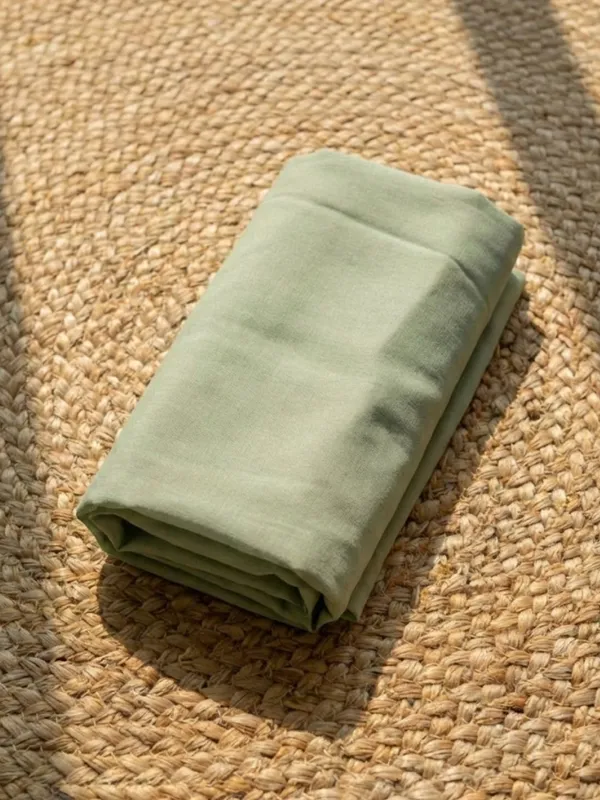 Gulnaar_Organza_Silk_Gota_Patti_Suit_(T+B+D)_Set_Sage_Green