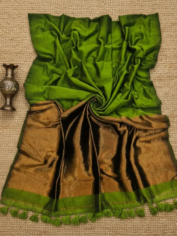 Myraaj_Pure_Cotton_Handloom_Saree_Green