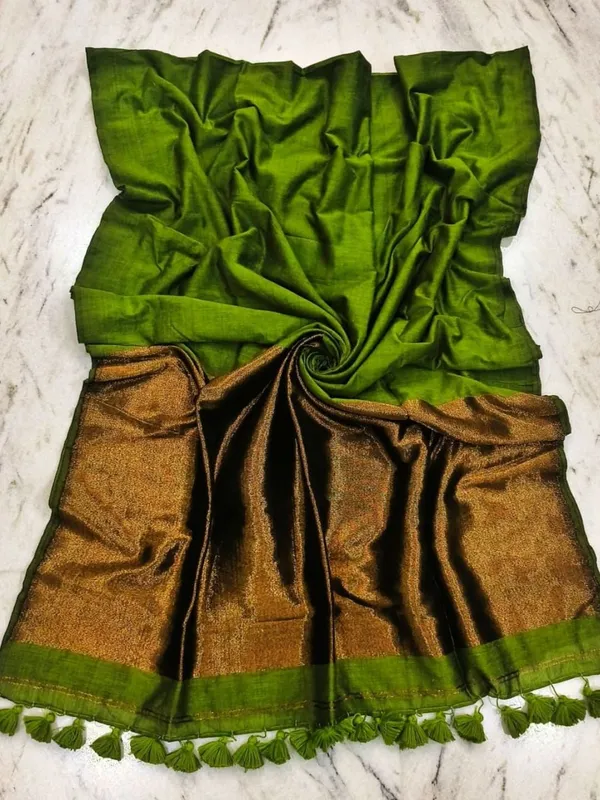 Myraaj_Pure_Cotton_Handloom_Saree_Green
