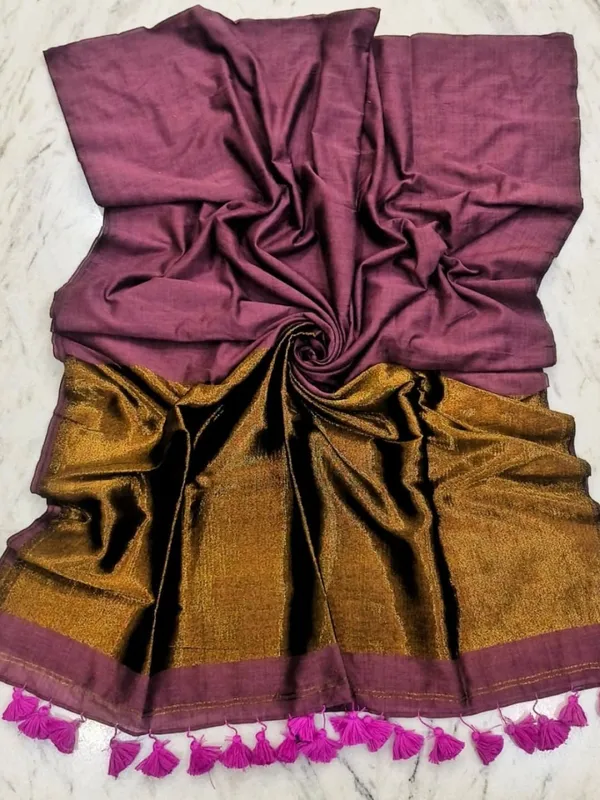 Myraaj_Pure_Cotton_Handloom_Saree_Deep_Purple