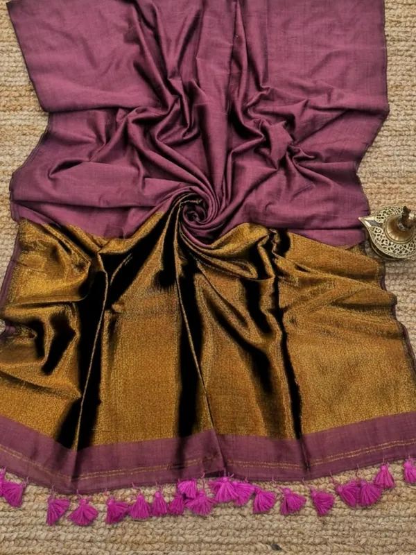 Myraaj_Pure_Cotton_Handloom_Saree_Deep_Purple
