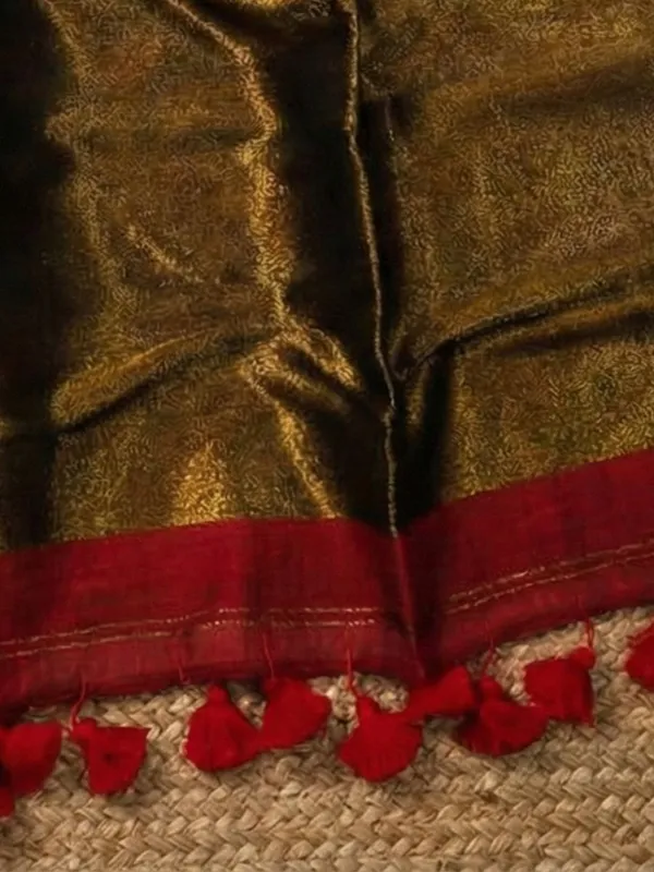 Myraaj_Pure_Cotton_Handloom_Saree_Deep_Red