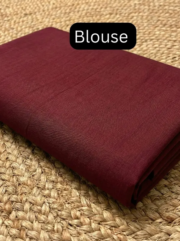 Myraaj_Pure_Cotton_Handloom_Saree_Wine