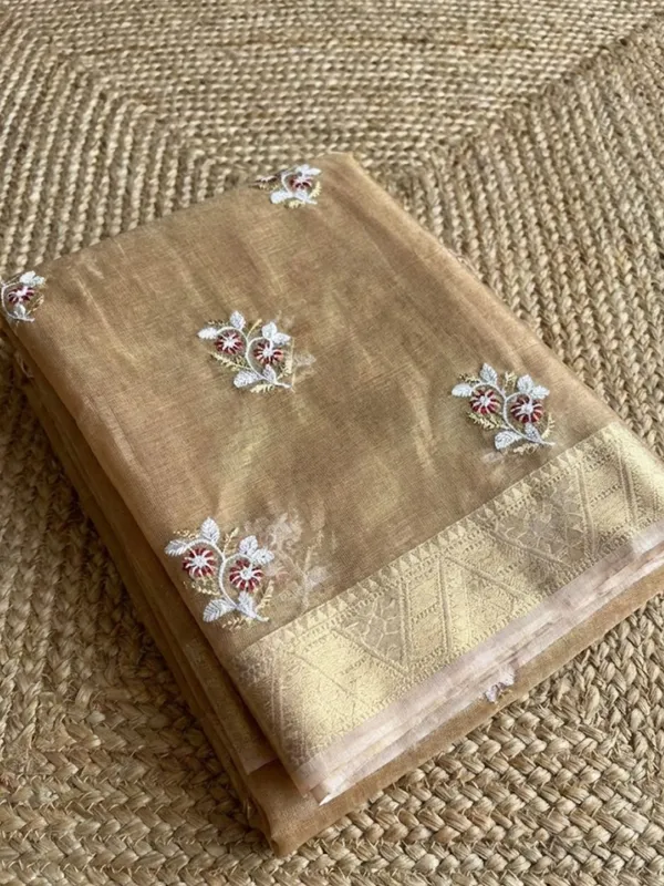 Eshira_Kota_Doria_Semi_Silk_Saree_Lustrous_Gold