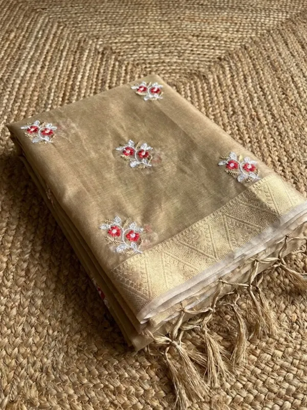 Eshira_Kota_Doria_Semi_Silk_Saree_Opulent_Gold