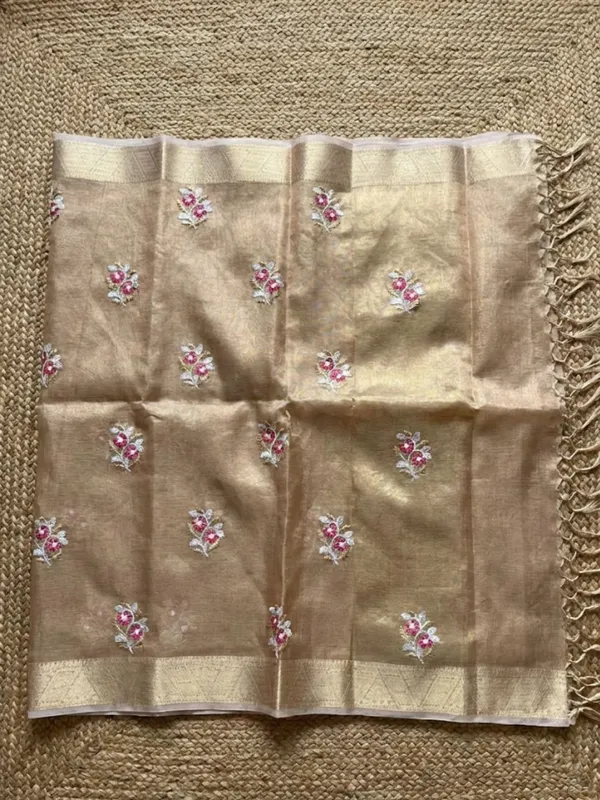 Eshira_Kota_Doria_Semi_Silk_Saree_Antique_Gold