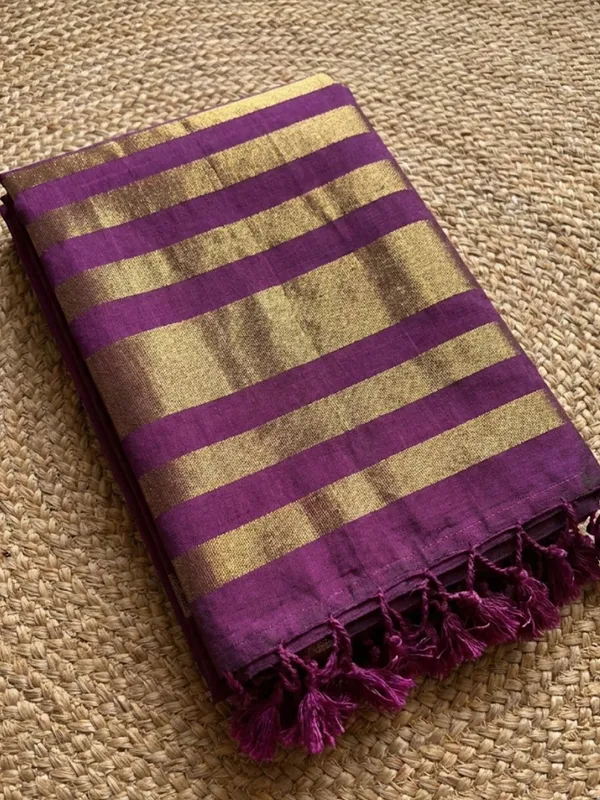 Zariya_Pure_Handloom_Cotton_Saree_Purple